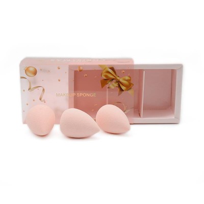 Wholesale Diamond Shape Makeup Blender Private Label Sponge Blender Soft Lovely Makeup Sponge Set