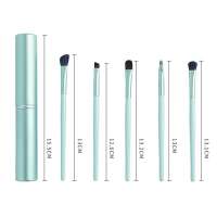 Professional 5 Pcs Horse Hair Eyeshadow Makeup Brush For Eyeshadow Eyebrow Eyeliner Blending