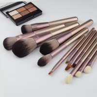 Hot Sell Private Label 12PCS Cosmetic Brush Professional Foundation Makeup Brushes Set