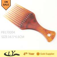 Hot sale wide teeth plastic comb afro hair combs